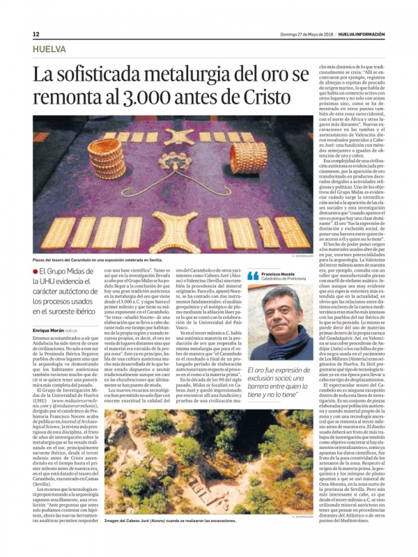 La sostificada meatalurgia del Oro se remonta al 3.000 antes de Cristo